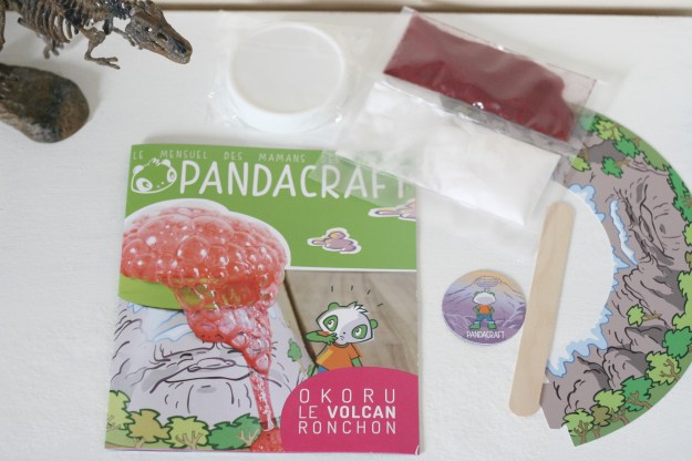 Contenu de la Pandacaft volcan