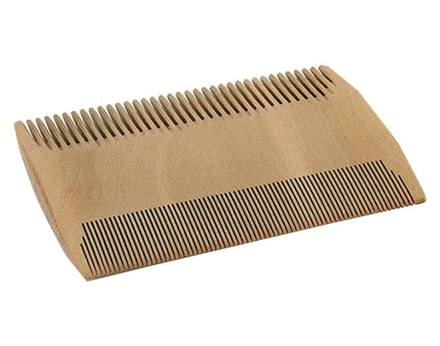 peigne fin anti-poux en bois écologique