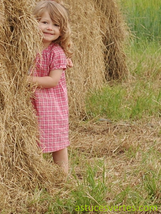 robe en coton bio la queue du chat