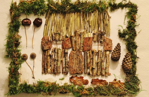 tableau d'automne, activité créative