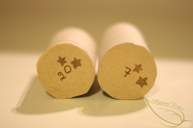 fabriquer calendrier de l'Avent 100% récup'