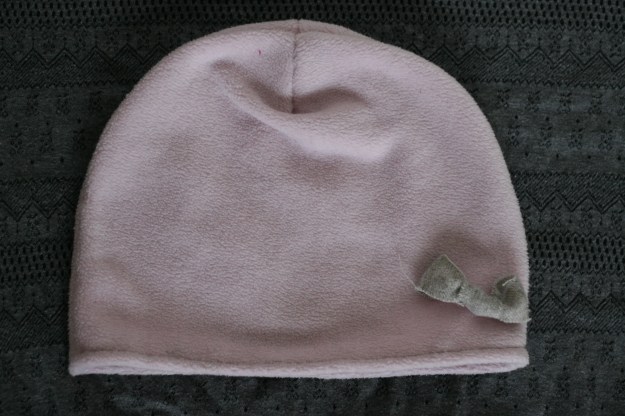 Coudre un bonnet en polaire facile