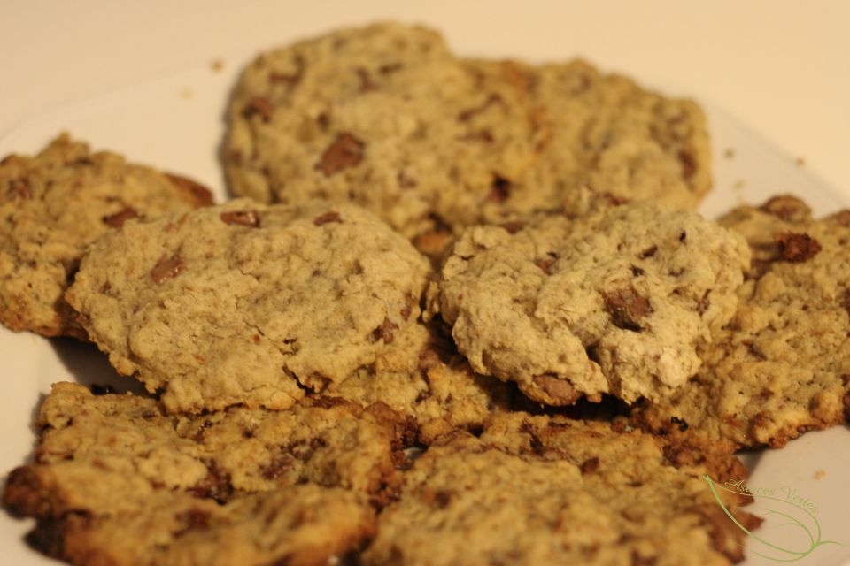 Recette des cookies vegan au chocolat bio