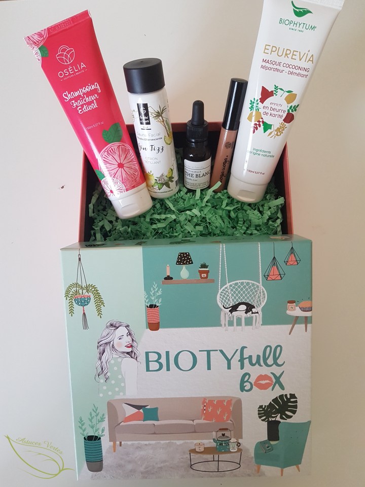 Review : La biotyfullbox de mai 2019